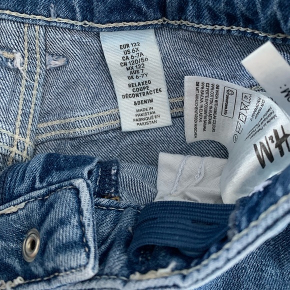 Girls 6x H&M denim - Picture 3 of 5
